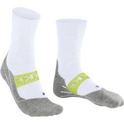 Skarpetki Falke RU4 Endurance Cool. Białe odzież kompresyjna Falke, bez wzorów, z elastanu. Za 146.00 zł.