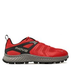 Buty do biegania Inov-8. Czerwone buty do biegania Inov-8, bez wzorów, bez zapięcia, do biegania. Za 439.99 zł.