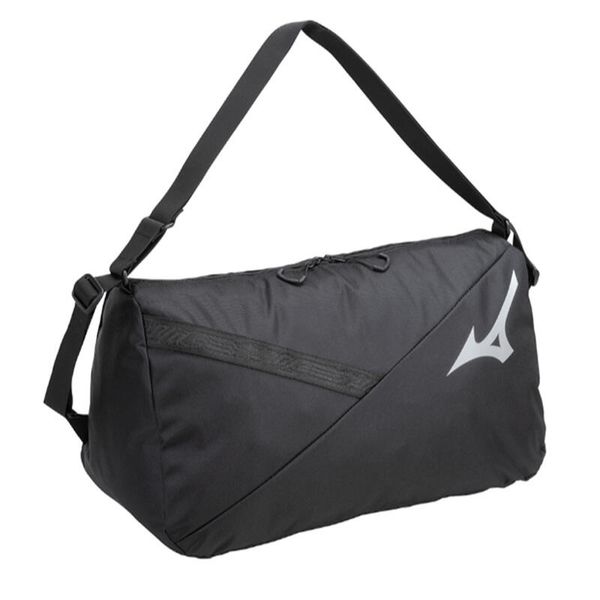 Torba sportowa Mizuno Waso Holdall. Czarne torby na ramię Mizuno, bez wzorów, z materiału, na ramię, małe, bez dodatków. Za 229.00 zł.
