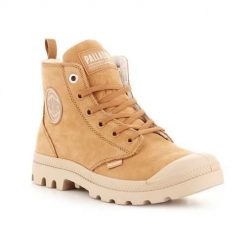 Buty do chodzenia unisex Palladium Pampa HI Zip WL. Żółte buty sportowe casual Palladium, bez wzorów, z gumy, za kostkę, bez zapięcia. Za 499.00 zł.