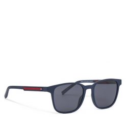 Okulary przeciwsłoneczne Tommy Hilfiger. Niebieskie okulary przeciwsłoneczne Tommy Hilfiger. Za 499.99 zł.