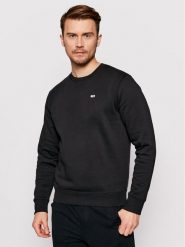 Tommy Jeans Bluza DM0DM09591 Czarny Regular Fit. Czarne bluzy Tommy Jeans, m, bez wzorów, z bawełny, bez kaptura. Za 379.99 zł.