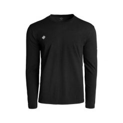 BRIANES Męska koszulka z długim rękawem i okrągłym dekoltem na co dzień. Czarne bielizna termoaktywna Izas, m, bez wzorów, bez ramiączek. W wyprzedaży za 139.09 zł.