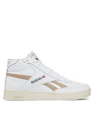 Reebok Sneakersy Club C Form Hi IE1484 Biały. Białe buty sportowe casual Reebok, bez wzorów, ze skóry, bez zapięcia. Za 329.99 zł.