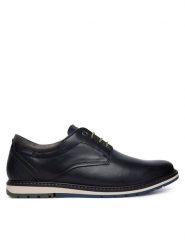 Pikolinos Półbuty Berna M8J-4331C1 Granatowy. Niebieskie eleganckie półbuty Pikolinos, bez wzorów, ze skóry, bez obcasa, bez zapięcia. Za 609.99 zł.