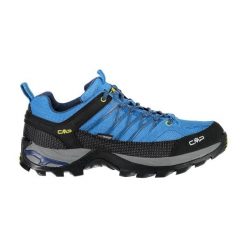 Buty Trekkingowe dla dorosłych CMP Rigel Low Waterproof. Czarne trekkingi CMP, bez wzorów, z materiału, bez zapięcia. Za 319.99 zł.