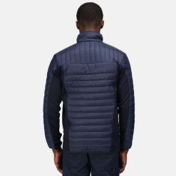 Męska Kurtka Hybrydowa Tourer. Czarne kurtki Regatta, l, bez wzorów, z materiału, bez kaptura. Za 422.99 zł.