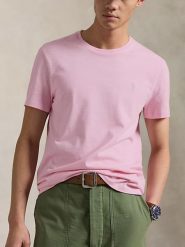 Ralph Lauren Underwear Koszulka w kolorze jasnoróżowym rozmiar: M. Różowe bezrękawniki Ralph Lauren Underwear, m, bez wzorów, z bawełny, bez kołnierzyka, bez ramiączek. Za 188.40 zł.