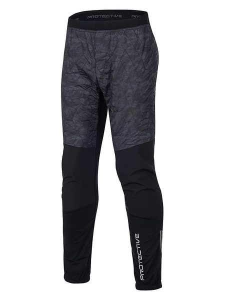 Protective Spodnie funkcyjne "P-Hot" w kolorze szaro-czarnym rozmiar: XL. Czarne spodnie treningowe długie Protective, xl, bez wzorów. Za 131.12 zł.