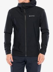 Kurtka softshell Montane Tenacity Hoodie. Czarne kurtki Montane, l, bez wzorów, z elastanu, bez kaptura. Za 604.99 zł.