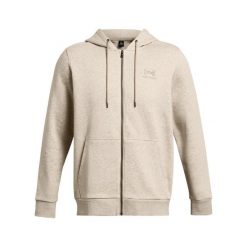 Bluza z kapturem z pełnym zamkiem błyskawicznym Under Armour Icon Fleece. Brązowe bluzy Under Armour, bez wzorów, z bawełny, z kapturem. Za 348.50 zł.