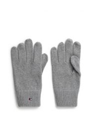 Tommy Hilfiger Rękawiczki z domieszką kaszmiru Mężczyźni Bawełna szary, ONE SIZE. Szare rękawiczki Tommy Hilfiger, bez wzorów, z bawełny. Za 169.95 zł.