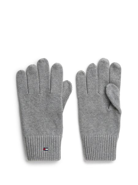 Tommy Hilfiger Rękawiczki z domieszką kaszmiru Mężczyźni Bawełna szary, ONE SIZE. Szare rękawiczki Tommy Hilfiger, bez wzorów, z bawełny. Za 169.95 zł.