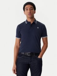 G-Star Raw Polo Dunda D17127-5864 Granatowy Regular Fit. Niebieskie koszulki polo G-Star Raw, m, bez wzorów, z bawełny, bez kołnierzyka, bez ramiączek. Za 169.99 zł.