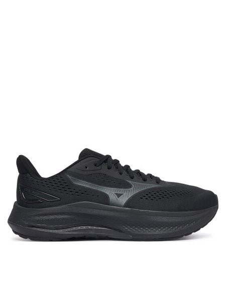 Mizuno Buty do biegania Wave Inspire 22 J1GC2645 Czarny. Czarne buty do biegania Mizuno, bez wzorów, z materiału, bez zapięcia, do biegania. Za 689.99 zł.