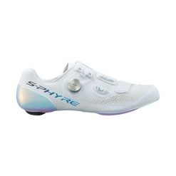Buty Shimano S-phyre SH-RC903PWR. Białe buty do biegania Shimano, bez wzorów, bez zapięcia, do biegania. Za 1,629.00 zł.