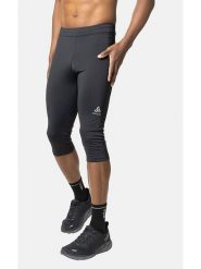 Odlo Legginsy "Essentials" w kolorze czarnym do biegania rozmiar: S. Czarne spodnie treningowe długie ODLO, s, bez wzorów, z materiału. Za 112.83 zł.