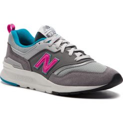 Sneakersy NEW BALANCE - CM997HAH Szary. Szare buty sportowe casual New Balance, bez wzorów, z materiału, bez zapięcia. W wyprzedaży za 239.00 zł.