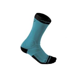 Skarpety do biegania Dynafit Ultra Cushion. Niebieskie skarpety Dynafit, bez wzorów. Za 89.99 zł.