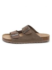 SABOKETS Skórzane klapki w kolorze brązowym rozmiar: 41. Brązowe klapki SABOKETS. Za 165.99 zł.