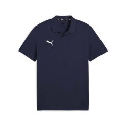 Casualowa Koszulka Polo Puma Polo Teamgoal Dorosłych. Niebieskie koszulki polo Puma, s, bez wzorów, bez kołnierzyka, bez ramiączek. Za 179.50 zł.