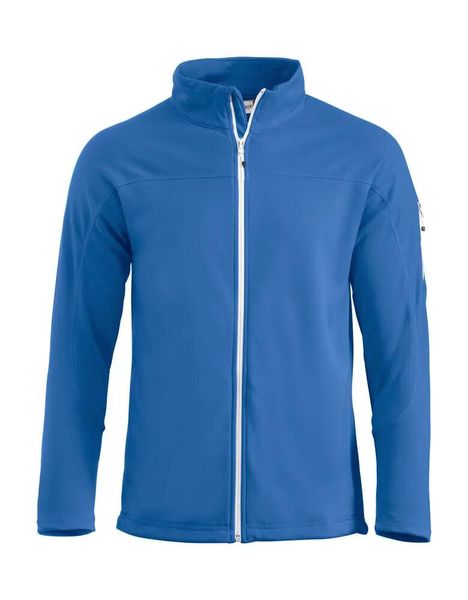 Clique Ducan Kurtka unisex z zamkiem, polarowany poliester – royal blue. Niebieskie kurtki CLIQUE, l, bez wzorów, z poliesteru, bez kaptura. Za 242.08 zł.