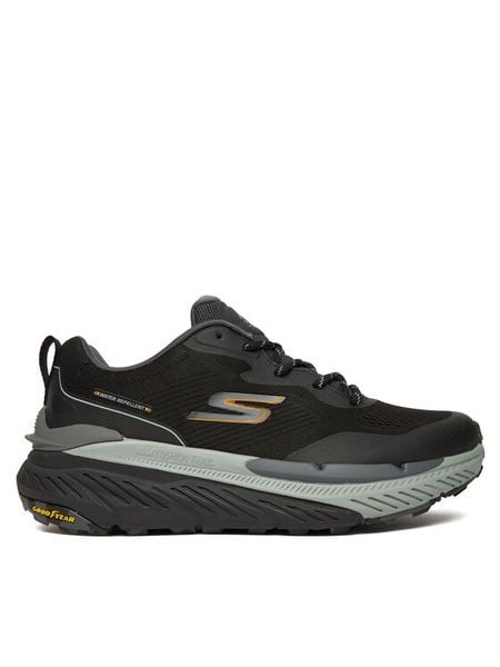 Skechers Buty do biegania Max Cushioning Premier Trail 2.0 220923 BKCC Czarny. Czarne buty do biegania Skechers, bez wzorów, z materiału, bez zapięcia, do biegania. Za 369.99 zł.