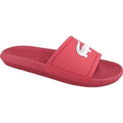 Czerwone Klapki Lacoste Croco Slide 119 1 M 737CMA001817K. Czerwone klapki Inna marka, z gumy. W wyprzedaży za 199.00 zł.