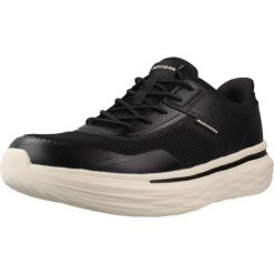 Buty SKECHERS NEVARRO TAVO Czarny. Czarne buty turystyczne Skechers, bez wzorów, z tkaniny, bez zapięcia, trekkingowe. Za 292.99 zł.