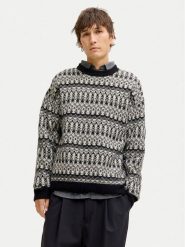 Jack & Jones Sweter Blumax 12286244 Czarny Relaxed Fit. Czarne swetry rozpinane Jack & Jones, m, bez wzorów, z syntetyku, bez kołnierzyka, bez ramiączek. Za 219.99 zł.