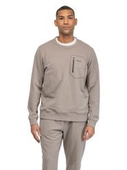 Bergans Bluza funkcyjna "Midtli" w kolorze szarobrązowym rozmiar: L. Brązowe bluzy bez kaptura Bergans, bez wzorów, z materiału, bez ramiączek, outdoorowe. Za 201.08 zł.