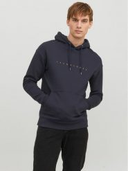 Jack&Jones Bluza Star 12233972 Granatowy Relaxed Fit. Niebieskie bluzy Jack&Jones, l, bez wzorów, z syntetyku, bez kaptura. Za 119.99 zł.