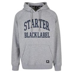 Bluza z kapturem Starter Starter Black Label. Szare bluzy z kapturem Starter, m, bez wzorów, z kapturem. Za 304.50 zł.