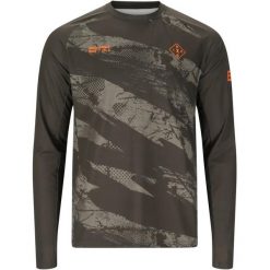 Dżersej z długim rękawem Endurance Kronos. Czarne bluzy Endurance, bez wzorów, z dżerseju, bez kaptura. Za 222.50 zł.