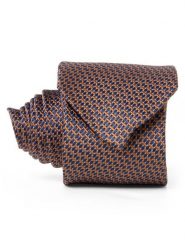 Andrew James Krawat wykonany z jedwabiu Mężczyźni Jedwab niebieski|brązowy|wielokolorowy, ONE SIZE. Brązowe krawaty i muchy Andrew James, bez wzorów, z jedwabiu. Za 179.95 zł.
