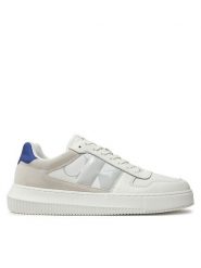 Calvin Klein Jeans Sneakersy Chunky Cupsole Nbs Sens YM0YM00996 Biały. Białe buty sportowe casual Calvin Klein Jeans, bez wzorów, z jeansu, bez zapięcia. Za 429.99 zł.