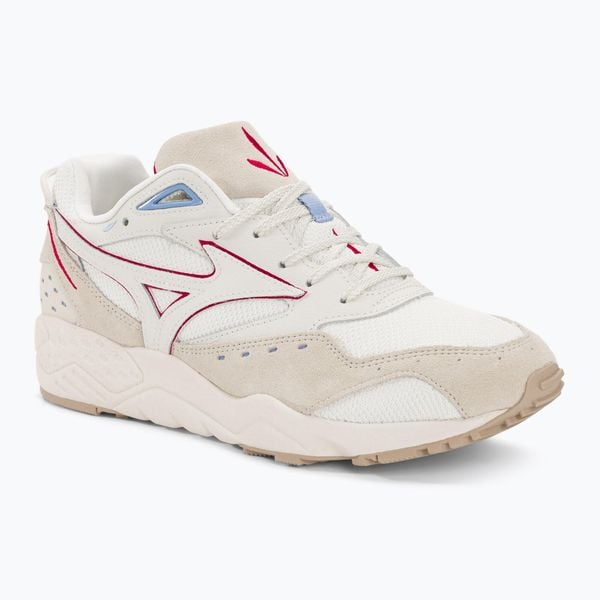 Buty Mizuno Contender. Białe buty trekkingowe Mizuno, bez wzorów, bez zapięcia. Za 269.99 zł.