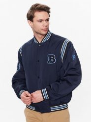 Boss Kurtka bomber 50481099 Niebieski Regular Fit. Niebieskie kurtki Boss, m, bez wzorów, z syntetyku, bez kaptura. Za 989.99 zł.
