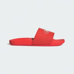 KLAPKI ADILETTE COMFORT AUDI REVOLUT F1 TEAM. Białe klapki Adidas, z materiału. Za 239.00 zł.