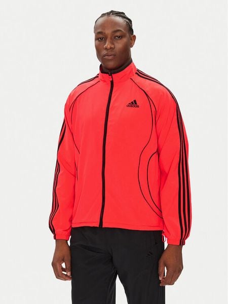 Adidas Bluza Teamgeist adicolor JW5867 Czerwony Loose Fit. Czerwone bluzy Adidas, m, bez wzorów, z syntetyku, bez kaptura. Za 219.99 zł.