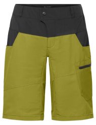 Spodenki rowerowe z wyściełaną wkładką M Qimsa Shorts II. Zielone spodenki rowerowe Vaude, m, bez wzorów, z materiału, wspinaczkowe. Za 559.00 zł.