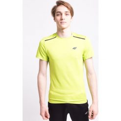 Koszulka treningowa męska TSMF252Az - limonkowy neon. Bielizna termoaktywna marki 4F. W wyprzedaży za 44.99 zł.