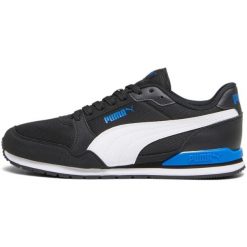 Buty do chodzenia męskie Puma ST Runner v3 Mesh. Czarne buty do biegania Puma, bez wzorów, z gumy, bez zapięcia, do biegania. Za 239.00 zł.