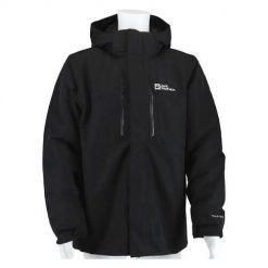 Kurtka w góry męska Jack Wolfskin A618586000. Czarne kurtki Jack Wolfskin, m, bez wzorów, z syntetyku, z kapturem. Za 1,681.00 zł.