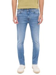 Mustang Dżinsy "Frisco" - Skinny fit - w kolorze błękitnym rozmiar: W35/L30. Niebieskie jeansy Mustang, l. Za 137.10 zł.