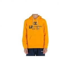 Bluza sportowa męska Champion 217994YS113. Żółte bluzy z kapturem Champion, l, bez wzorów, z kapturem. Za 257.00 zł.