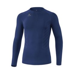 Koszulka termoaktywna męska Erima Athletic Longsleeve. Niebieskie bielizna termoaktywna Erima, m, bez wzorów, bez ramiączek. W wyprzedaży za 133.00 zł.