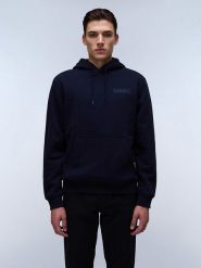 Napapijri Bluza "Kander" w kolorze granatowym rozmiar: XS. Niebieskie bluzy Napapijri, xs, bez wzorów, z bawełny, z kapturem. Za 158.10 zł.