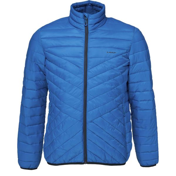 Męska kurtka Loap Irven niebieska. Niebieskie kurtki LOOP, m, bez wzorów, z puchu, bez kaptura. Za 249.99 zł.
