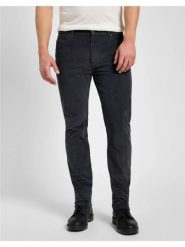LEE RIDER MĘSKIE SPODNIE MATERIAŁOWE SZTRUKSOWE DARK MUTED GRAY 112355800 L701008531. Szare spodnie materiałowe Lee, l, bez wzorów, z materiału. Za 229.99 zł.